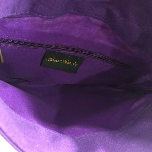 Laurel Burch Cats Felines Multi-Color Canvas Crossbody Shoulder Bag Handbag NEW - Picture 5 of 5